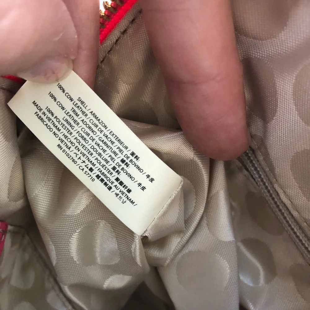 kate spade Hot Pink Leather Satchel